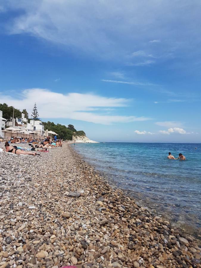 Fotini Apartments Paralia Agias Foteinis Exteriör bild